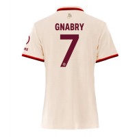 Camiseta Bayern Munich Serge Gnabry #7 Tercera Equipación Replica 2024-25 para mujer mangas cortas